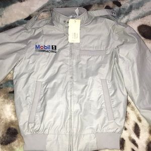 Mobil 1 racing bomber jacket vintage NWT
